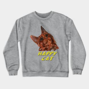 Prescription Meditation, Meditating Cat Crewneck Sweatshirt